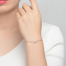 *LIMITED EDITION* Rose Quartz Paw Charm Bracelet