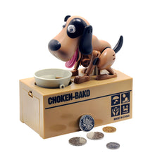 Cute Robotic Dog Automatic Money Box