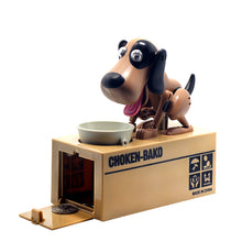 Cute Robotic Dog Automatic Money Box