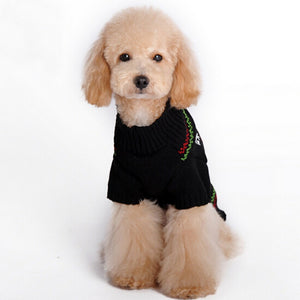 Handmade Knit Sweater Christmas For Your Little Dog