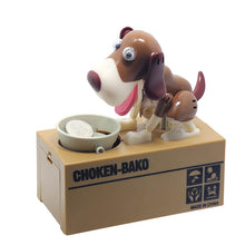 Cute Robotic Dog Automatic Money Box