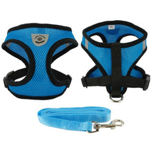 Soft Breathable Air Harness and Leash Set