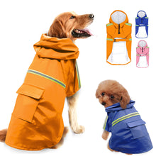 Raincoat Waterproof Jacket For Small Medium and Large Dogs