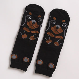 *LIMITED STOCK* Cute Dog Socks (Doberman, Corgi, Dachshund, Husky, Schnauzer)
