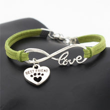 Leather Bracelet Pendant Love Dog