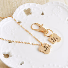 Necklace & Keychain Dog "Best Friend"