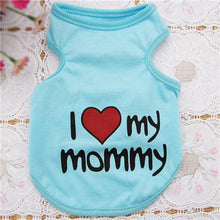 "I Love My Mommy" T-Shirt for your puppy