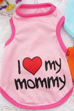 "I Love My Mommy" T-Shirt for your puppy