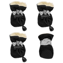 4pcs Waterproof Winter Anti-slip Boots For Dogs