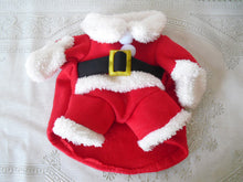 Cute Christmas Two legs Santa Costume for Small Dogs/Cats