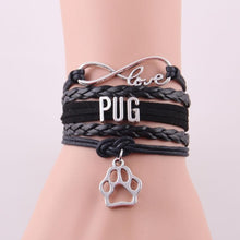 PUG Leather Bracelet For Men/Women