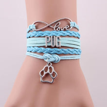PUG Leather Bracelet For Men/Women