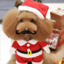 Cute Christmas Two legs Santa Costume for Small Dogs/Cats