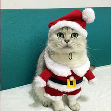 Cute Christmas Two legs Santa Costume for Small Dogs/Cats