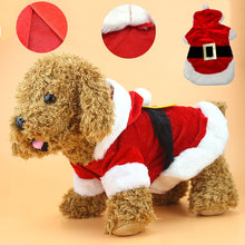 Christmas Santa Costume Outfit For Small Pets