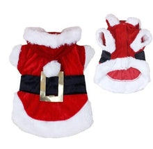 Christmas Santa Costume Outfit For Small Pets