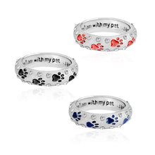 "When I am with my pet, I am complete" Ring For Dog Lovers